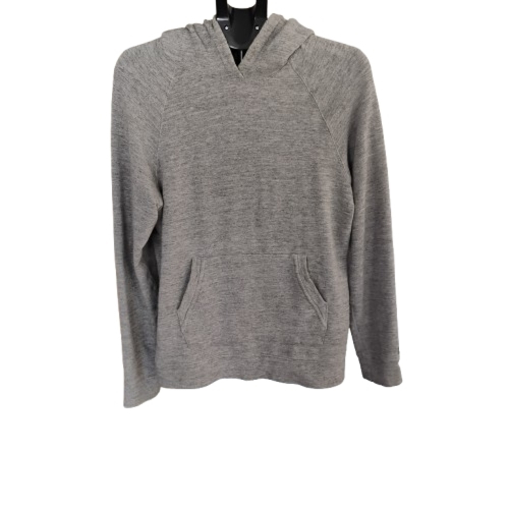 Fabletics Men's Size Small Soft Gray Hooded Sweatshirt Hoodie with Front Pocket